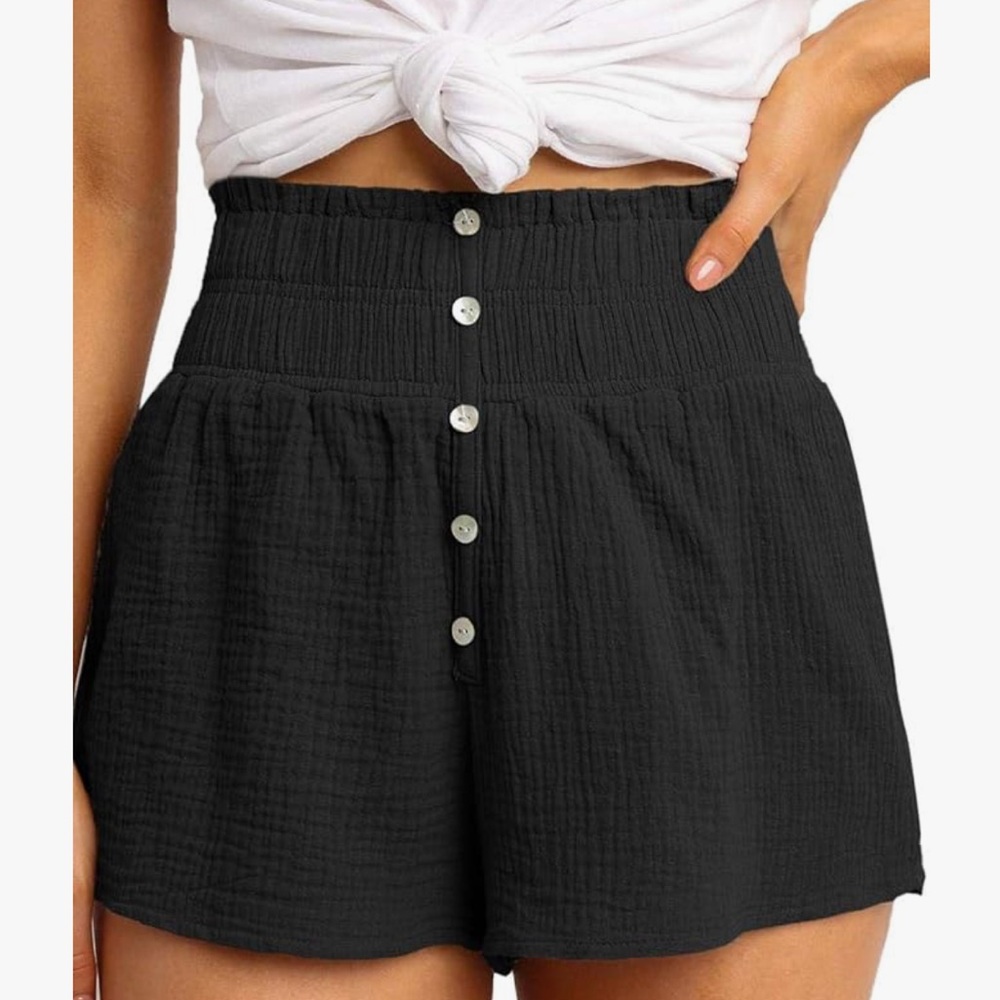 High-Waisted Summer Shorts